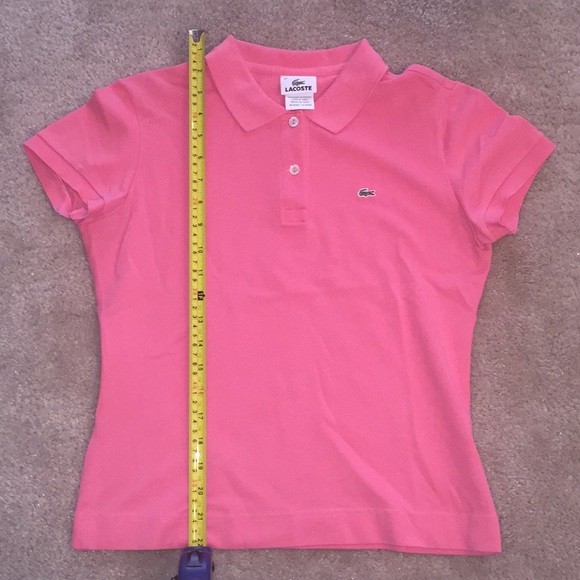 Classic Lacoste Polo in Salmon - Picture 7 of 10